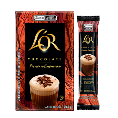 CAPPUCCINO SOLÚVEL...